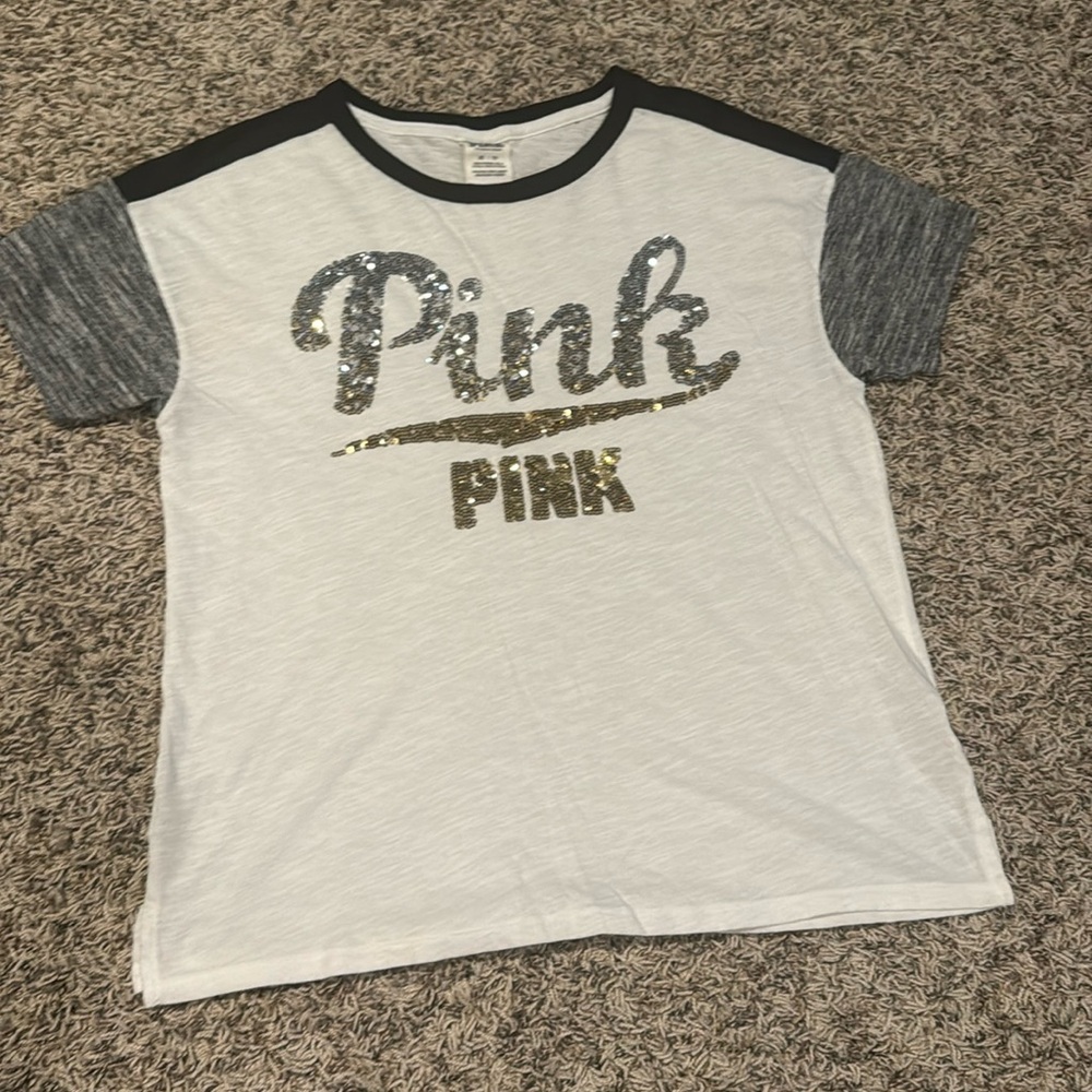 PINK sequin shirt